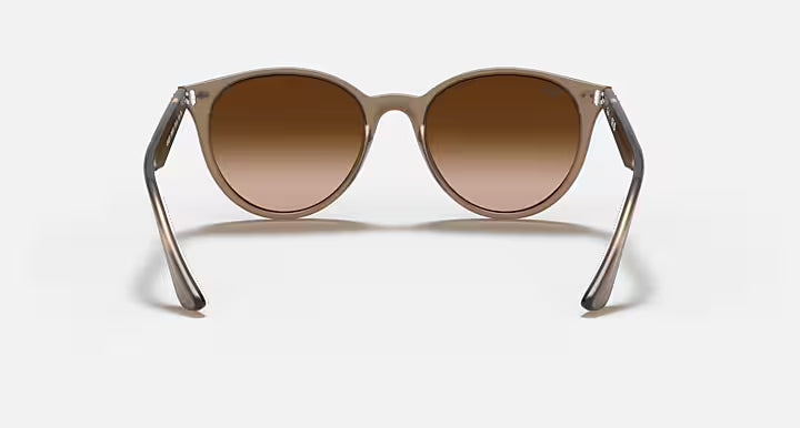 Ray-Ban RB4305 Sunglasses - Polished Beige - Opal Beige Brown Gradient Dark Brown 3