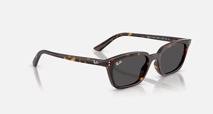 Ray-Ban Zaya Sunglasses - Polished Havana - Polished Havana/Dark Grey 5