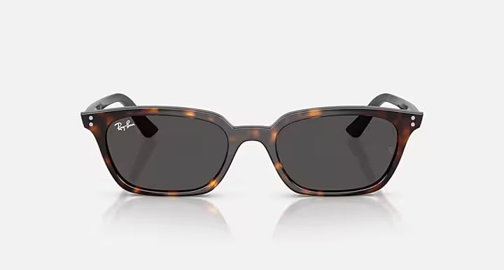 Ray-Ban Zaya Sunglasses - Polished Havana - Polished Havana/Dark Grey 1
