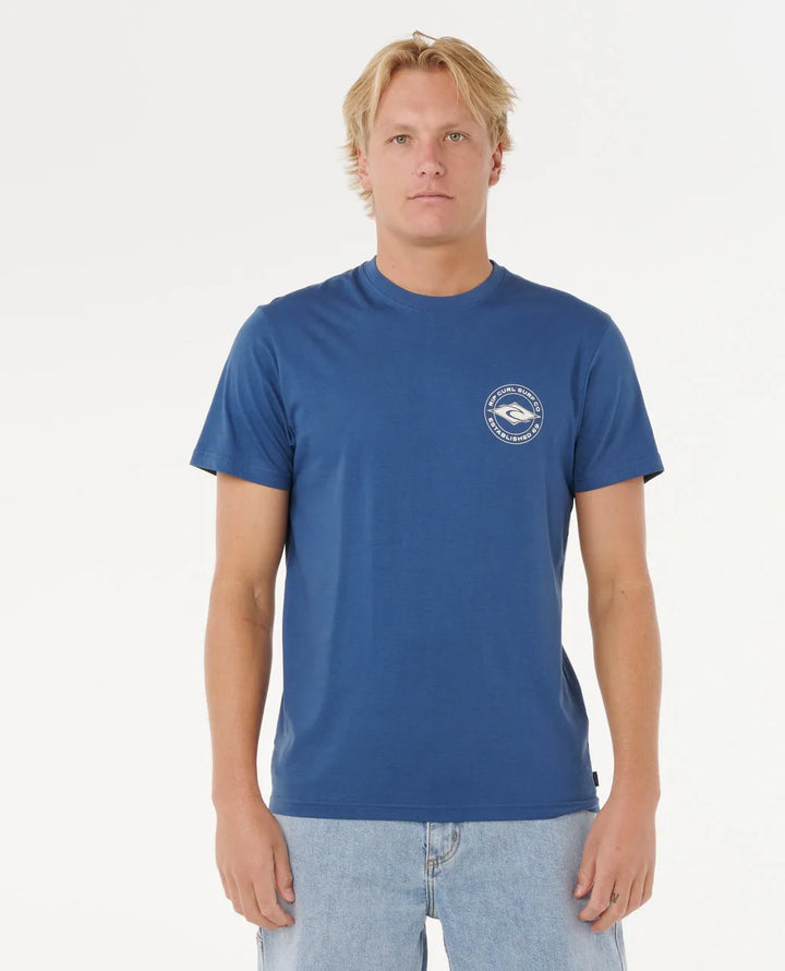 Ripcurl Men’s Staple Tee - Light Navy 5