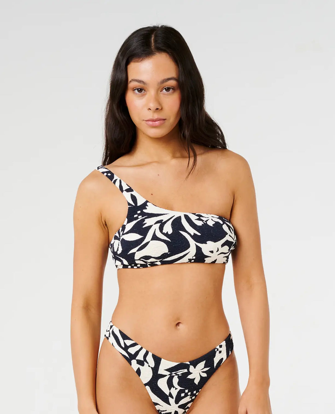 Rip Curl Women's Topanga Geo Crop Top - Black