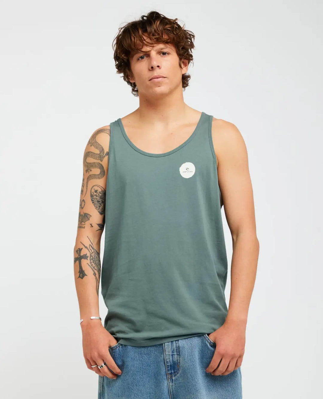 Rip Curl Men's Made For Tank Moss