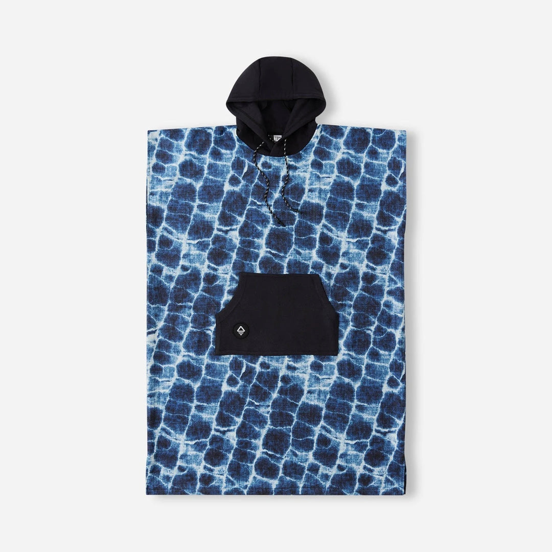 Nomadix Agua Blue Changing Poncho Front View