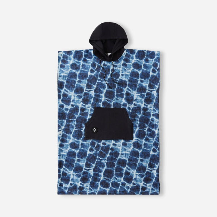 Nomadix Agua Blue Changing Poncho Front View