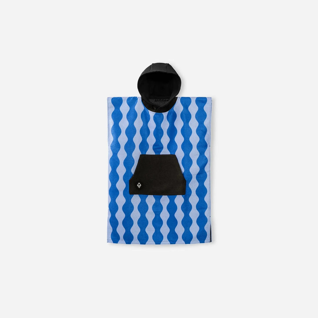 Nomadix Slack Tide Coastal Blue Big Kid Changing Poncho