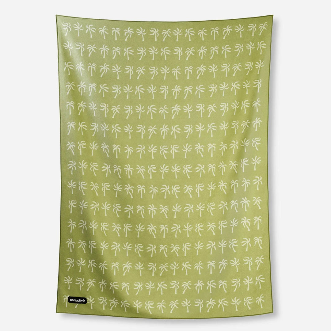 Nomadix Breezy Palms Olive Original Towel