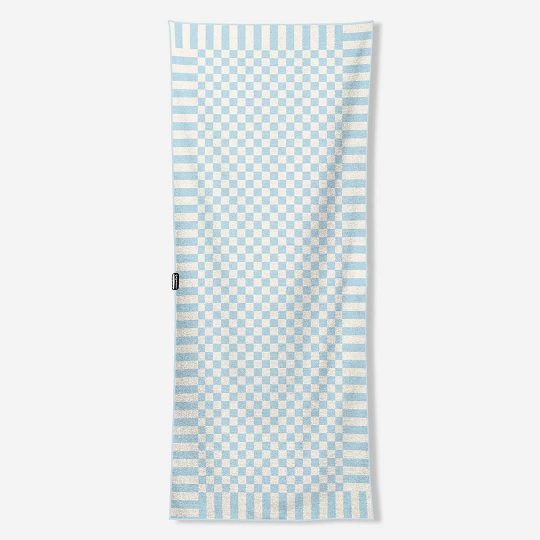 Nomadix Checked Out Pale Blue Sky Original Towel