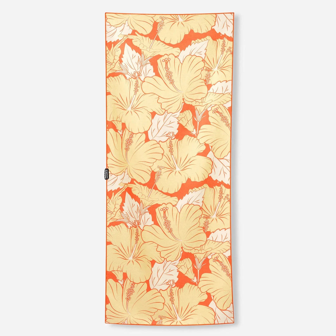 Nomadix Hibiscus Expedition Orange Original Towel