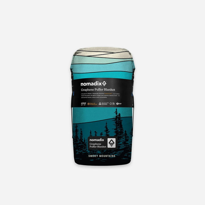 Nomadix Smoky Mountain Puffer Blanket 1