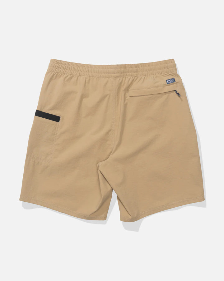 Salty Crew Men’s Crew Boatshort Ewaist 18” Short - Khaki 1