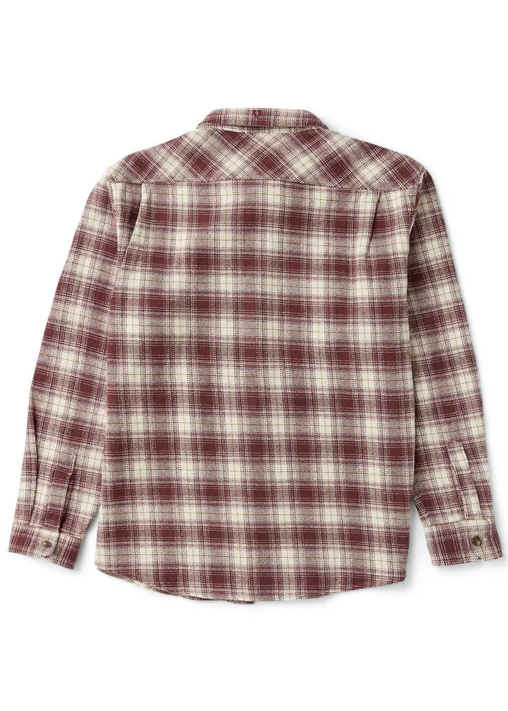 Vissla Men’s Creators Heavy Days Eco Flannel - Brick 1