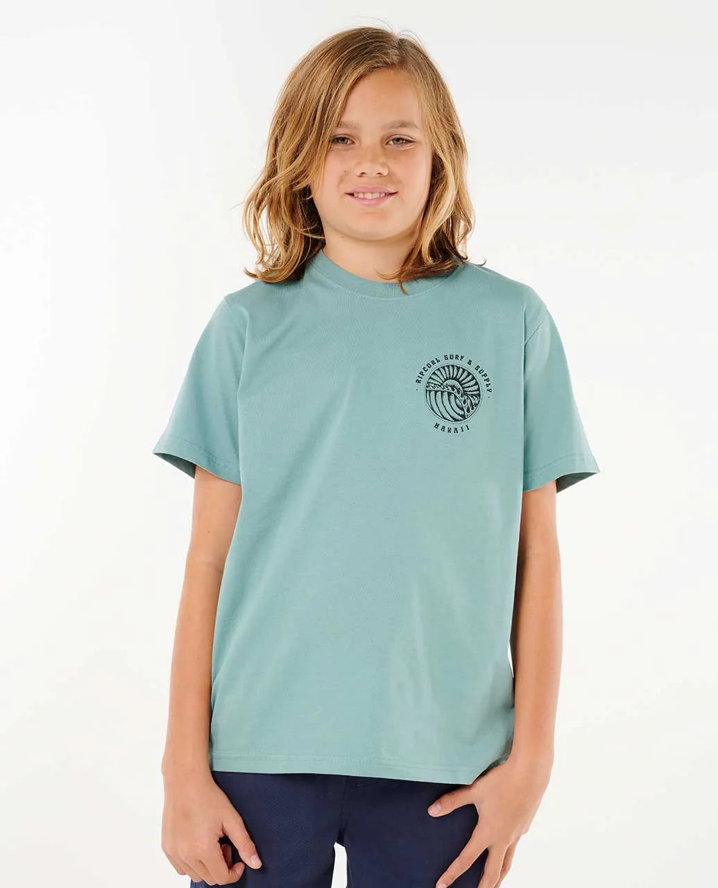 Ripcurl Boys 8-16 Sunsets Destination Tee - Blue Lagoon Haw 5