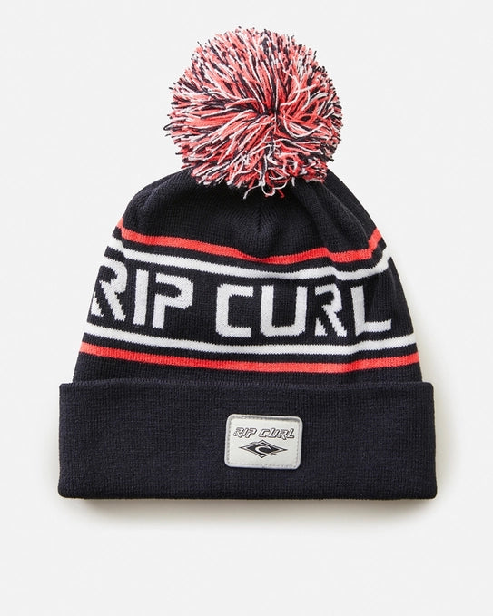 Rip Curl Fade Out Tall Beanie Dark Navy - alternate view