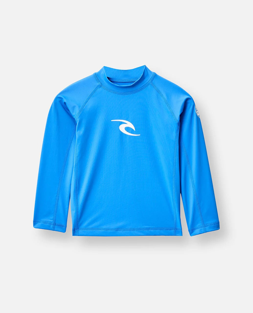 Rip Curl Kid Boys' Waves Upf Rash L/S - Blue Gum