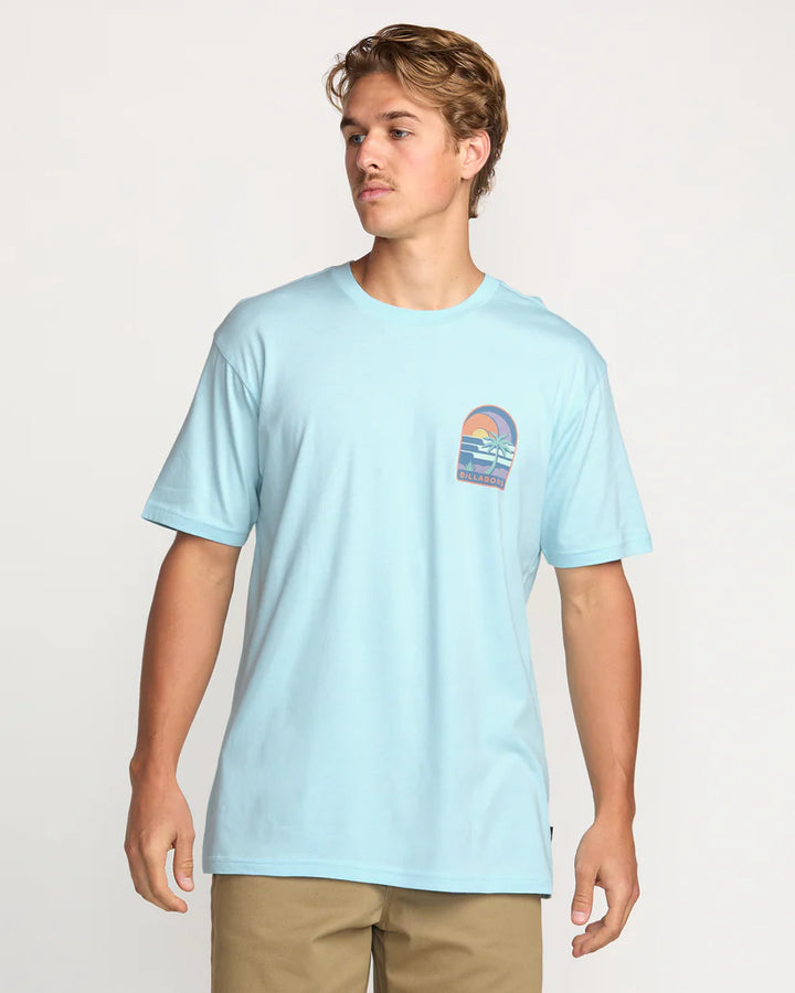 Billabong Men’s Portal Premium Tee - Coastal Blue