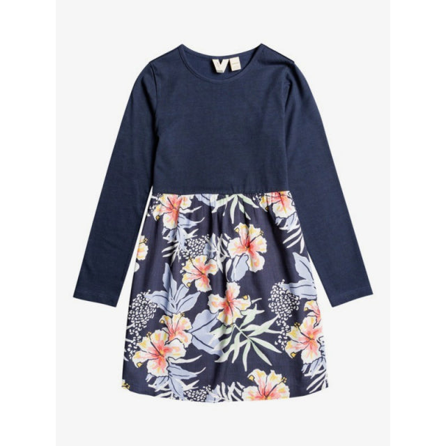 Roxy Girls LA Baby Long Sleeve Dress - front view