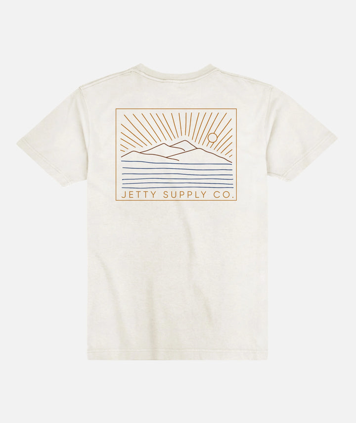 Jetty Men’s Expedition Tee - White 