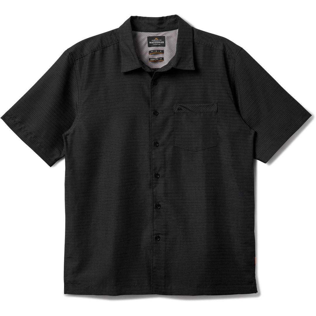 Quiksilver Waterman Men's Centinela Shirt - Black 1