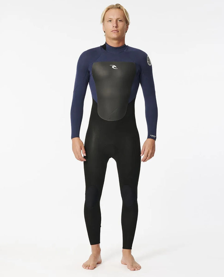 Ripcurl Men's Omega 4/3 Back Zip Full Wetsuit - Slate 