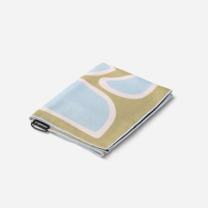 Nomadix Original Towel: Wild Flowers Meadow Green 2