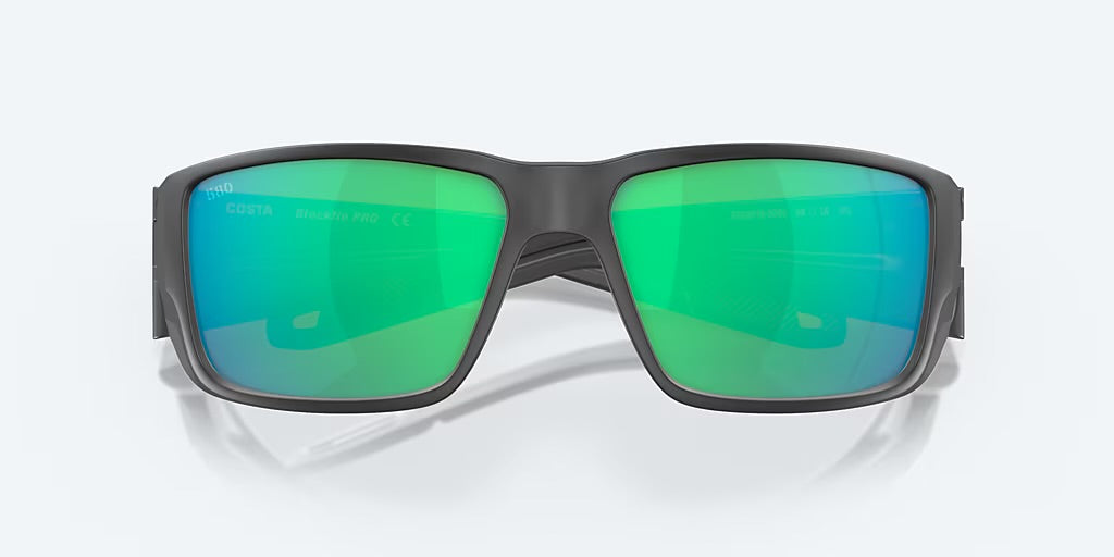 Costa Blackfin Pro 580G Sunglasses - Matte Black/Green Mirror 580G 4