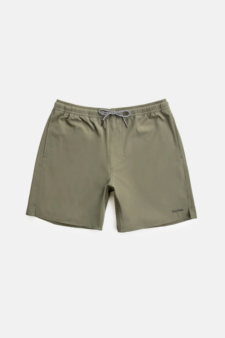 Rhythm Men’s Classic Beach Short - Olive 