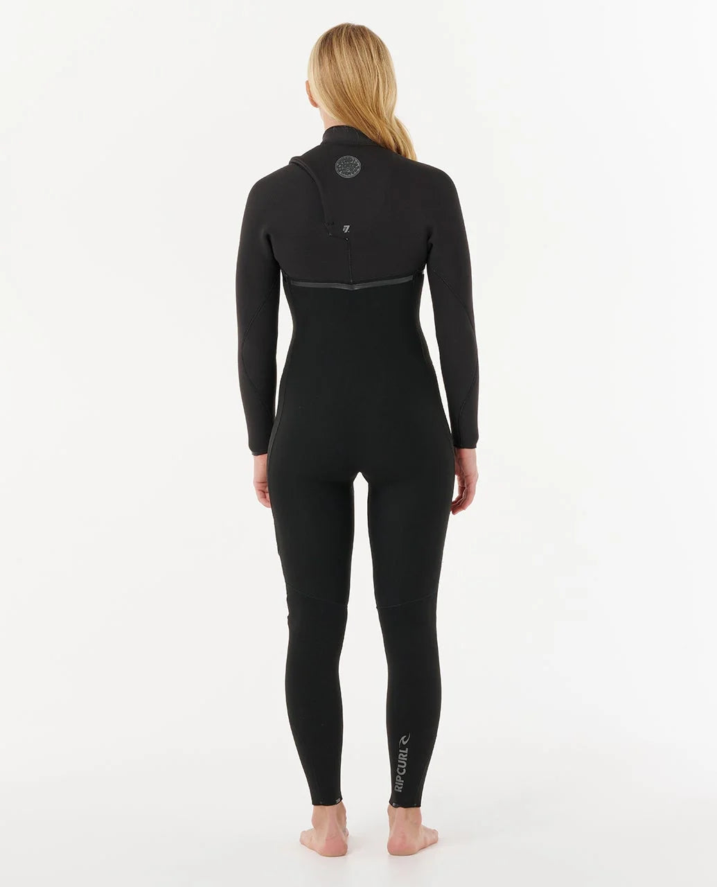 Ripcurl Women’s E-Bomb 4/3 GB Back Zip Fullsuit Wetsuit - Black 2