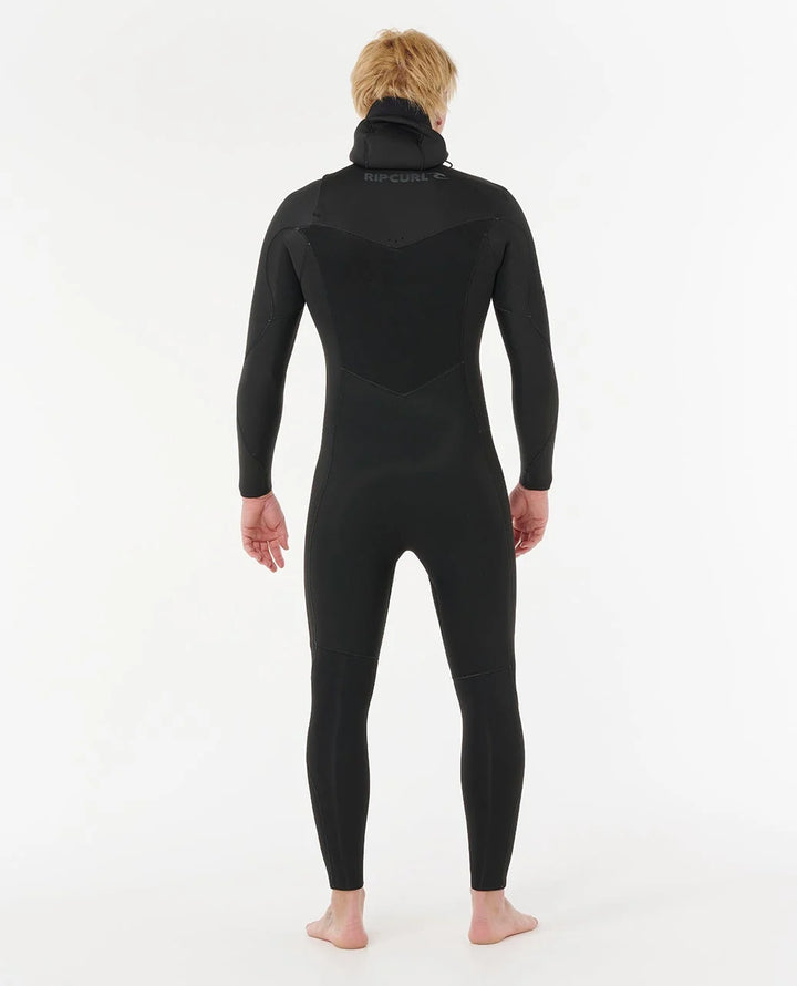 Ripcurl Men’s Dawn Patrol 5/4 Chest Zip With Hood Fullsuit Wetsuit