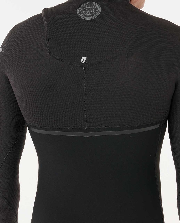 Ripcurl Men's E-Bomb 4/3 Zip Free Full Wetsuit - Black 3