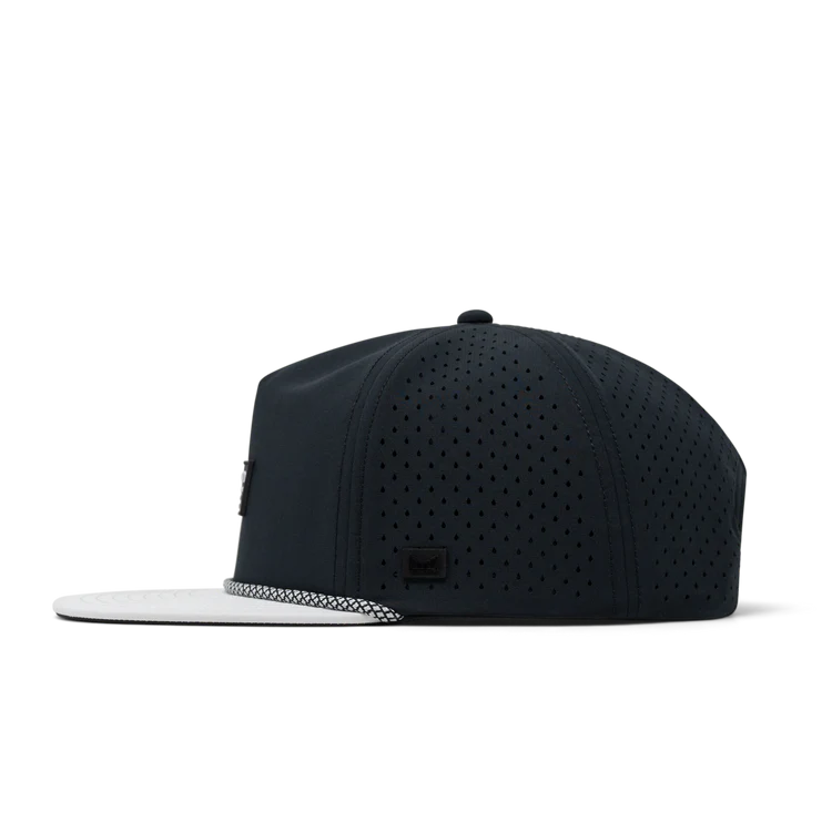 Melin Coronado Brick Hydro Snap Hat - Black/White 2