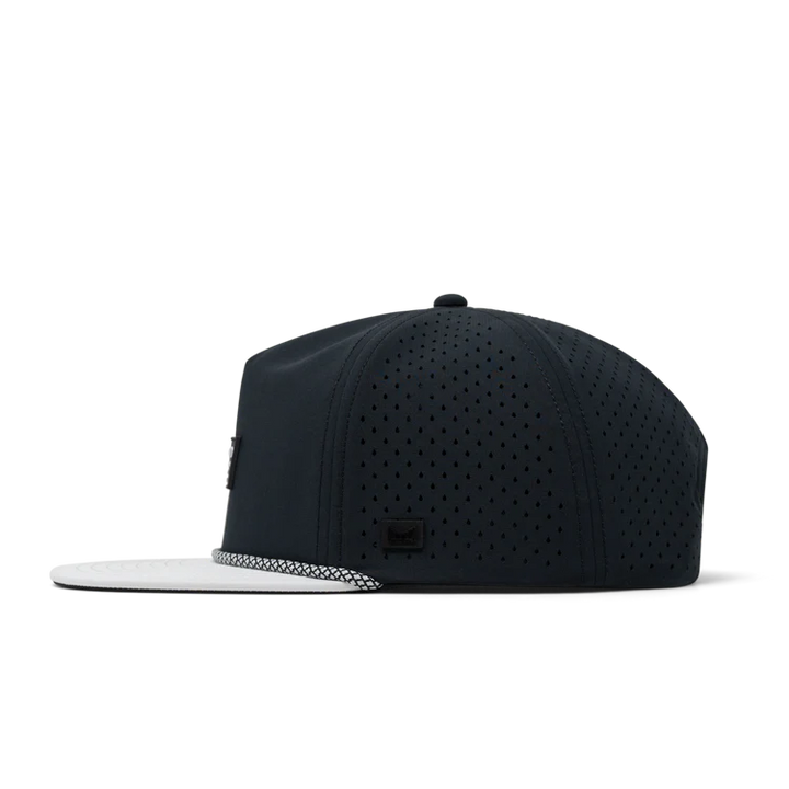 Melin Coronado Brick Hydro Snap Hat - Black/White 2