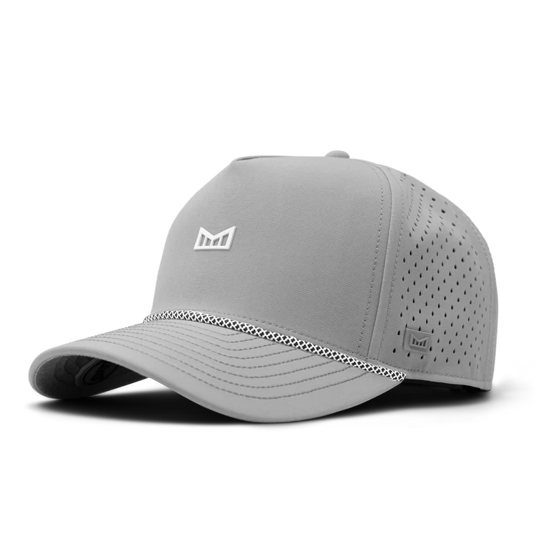Melin Odysea Rope Bulls Icon Performance Hat - Heather Grey 