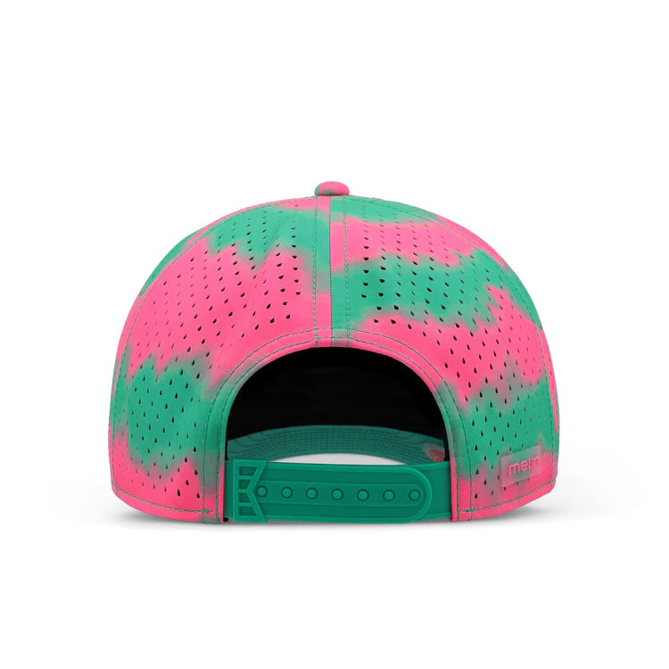 Melin Odysea Neon Tie Dye Hydro Performance Hat - Neon Pink 3