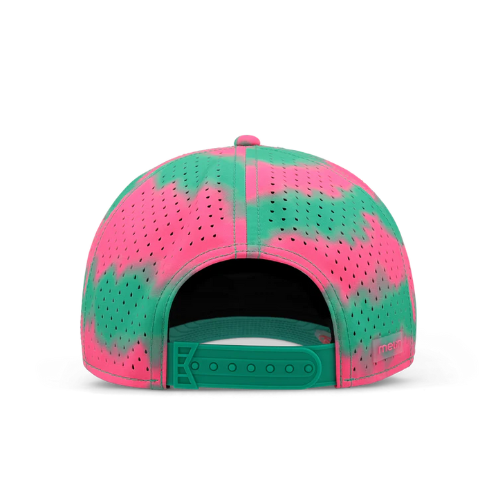 Melin Odysea Neon Tie Dye Hydro Performance Hat - Neon Pink 3