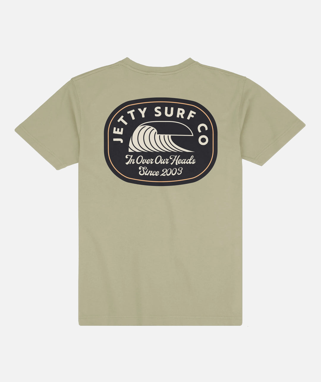 Jetty Men's Overhead Tee - Green 