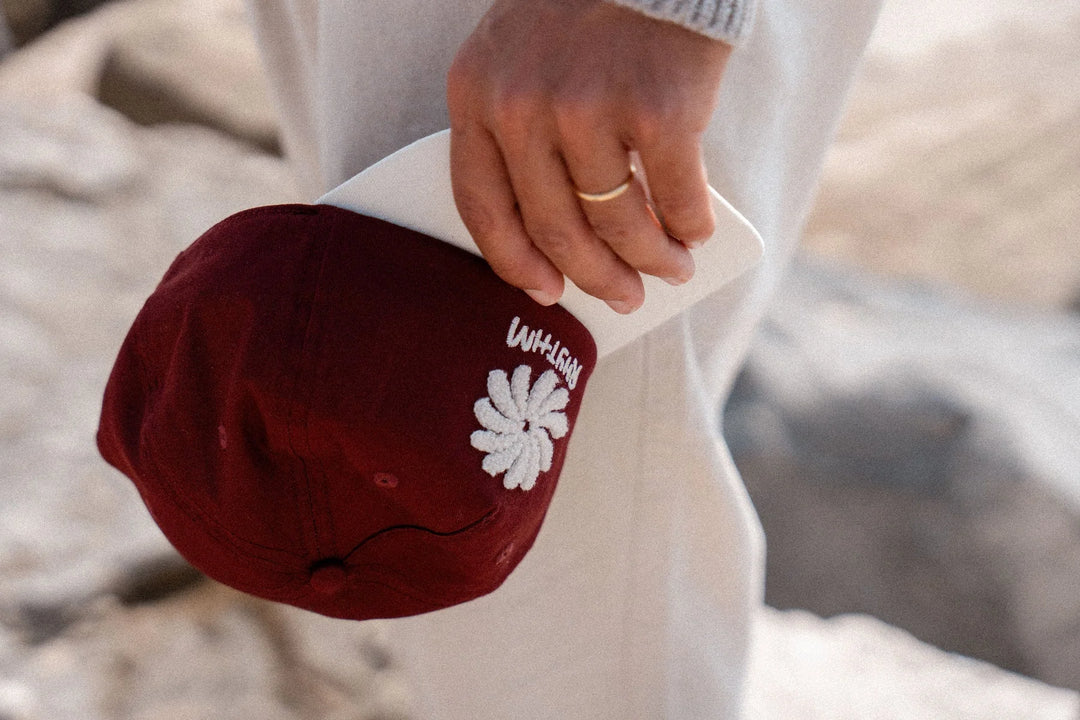 Rhythm Sun Cap Hat - Moroccan Red 2