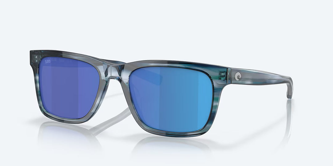 Costa Tybee 580G Sunglasses - Ocean Currents/Blue Mirror 