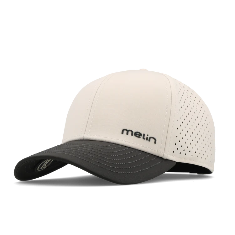 Melin Compass Hydro Performance Hat - Moonbeam/Pirate Black 