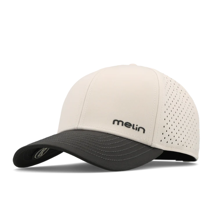 Melin Compass Hydro Performance Hat - Moonbeam/Pirate Black 