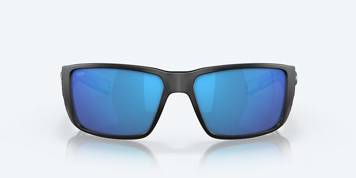 Costa Blackfin Pro 580G Sunglasses - Matte Black/Blue Mirror 1