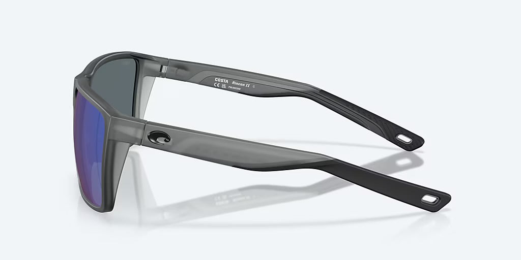 Costa Rincon II 580P Sunglasses - Matte Smoke Crystal Blue