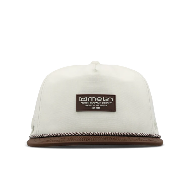 Melin Coronado Brick Hydro Performance Hat - Frosted Birch 1
