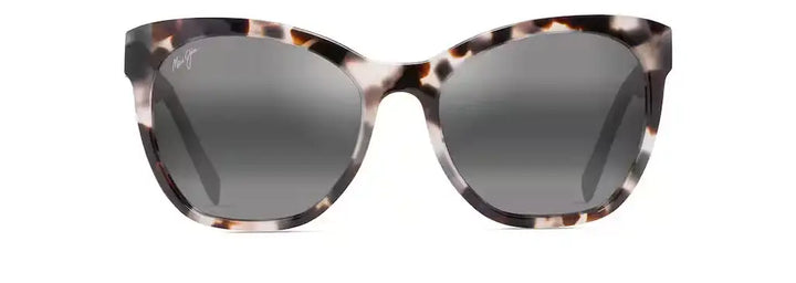 Maui Jim Alulu Polarized Sunglasses - White Tokyo Tortoise/Neutral Grey 1