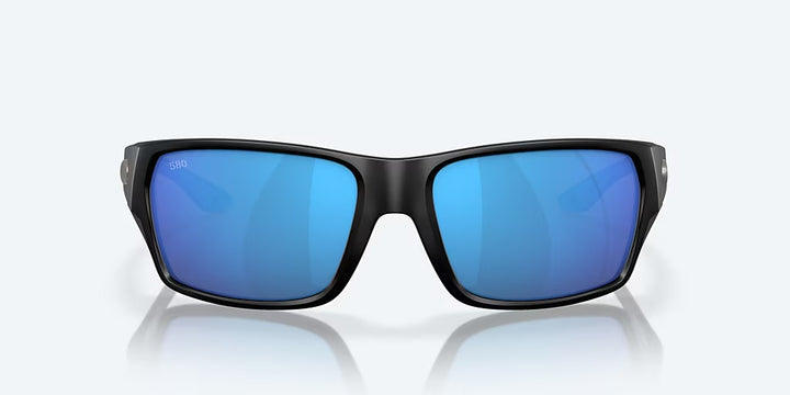 Costa Tailfin 580G Sunglasses - Matte Black/Blue Mirror 1