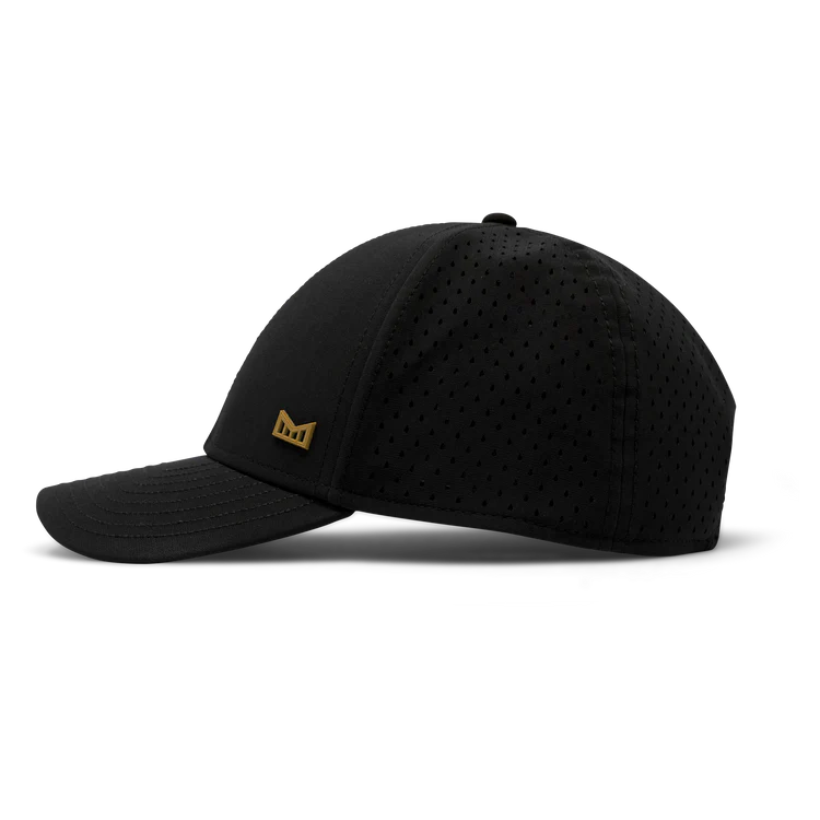 Melin Hydro A-Game Icon Snapback Hat - Black/Gum 1