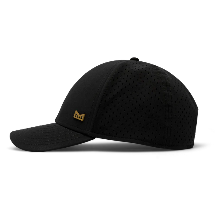 Melin Hydro A-Game Icon Snapback Hat - Black/Gum 1