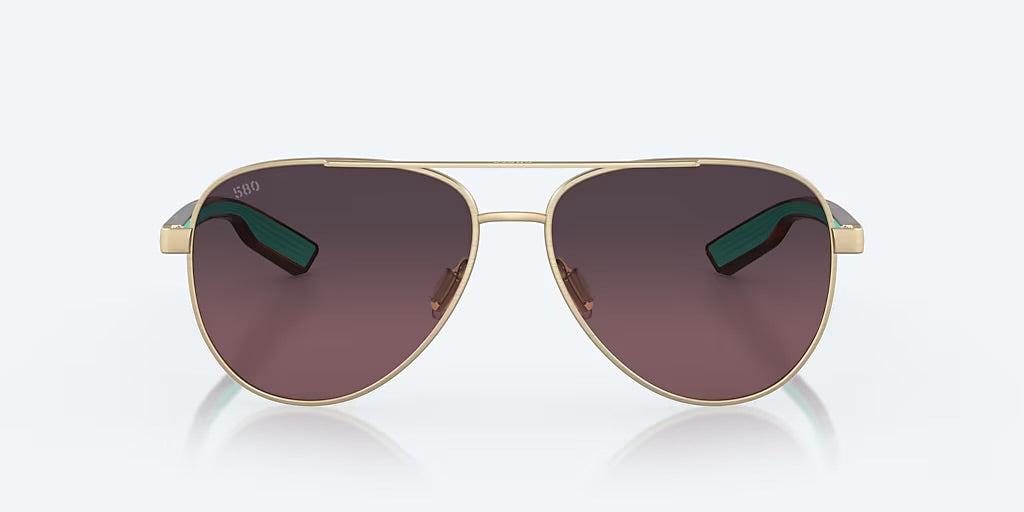 Costa Peli 580G Sunglasses - Brushed Gold/Rose Gradient 1