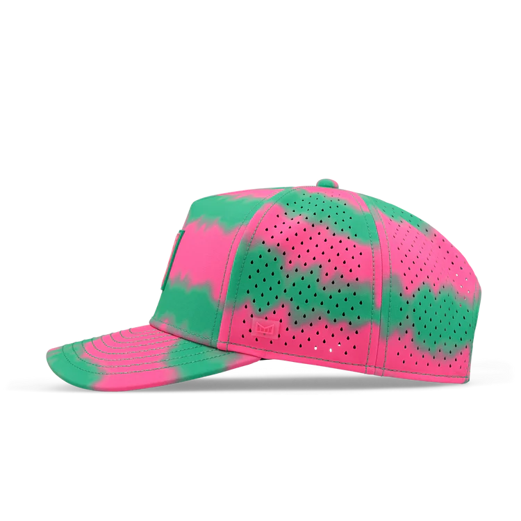 Melin Odysea Neon Tie Dye Hydro Performance Hat - Neon Pink 2