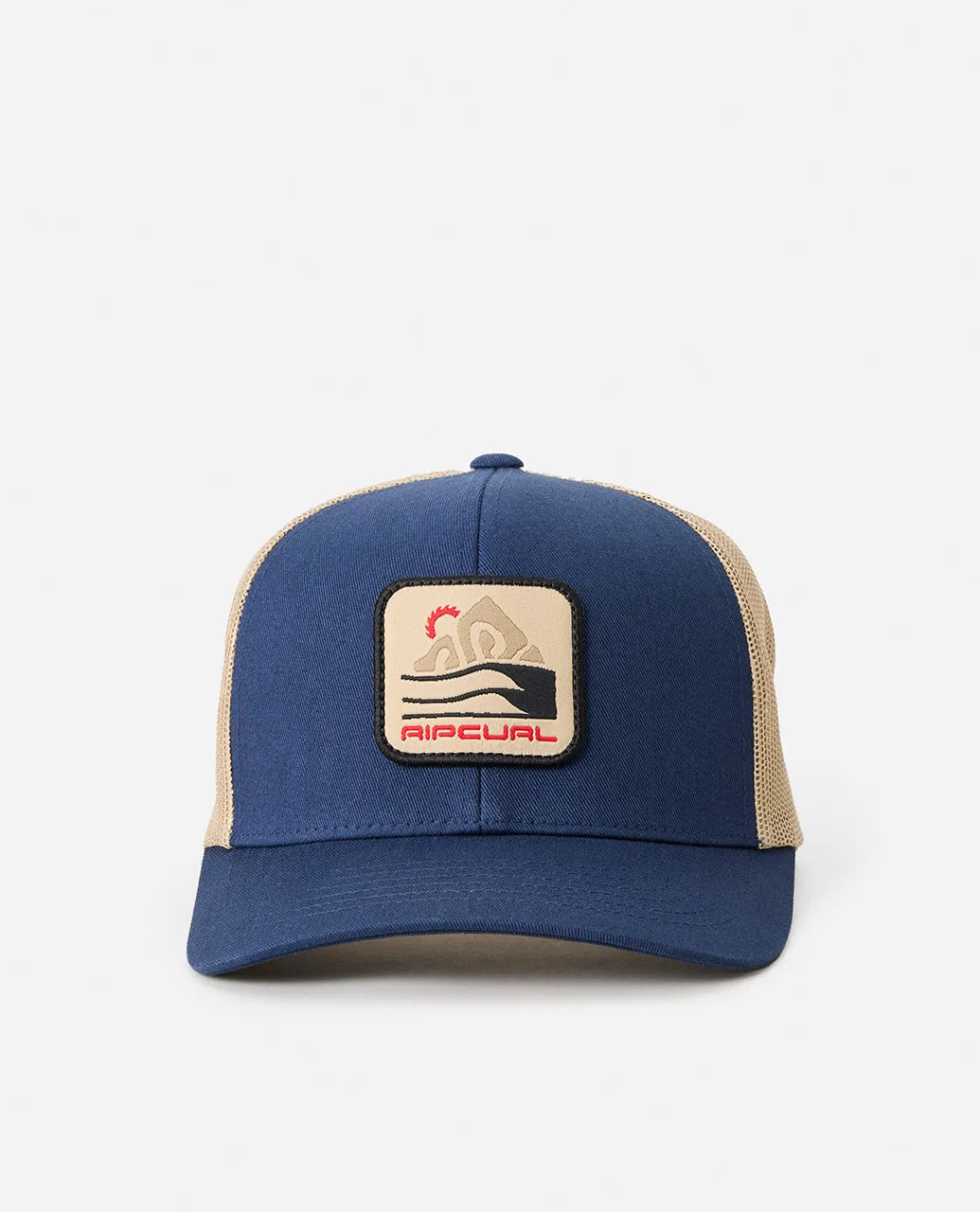 Ripcurl Men’s Custom Curve Trucker Hat - Navy/Tan 