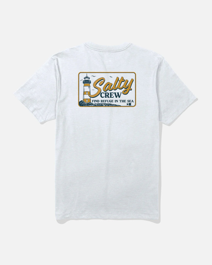Salty Crew Men's Ashore Tee - White 